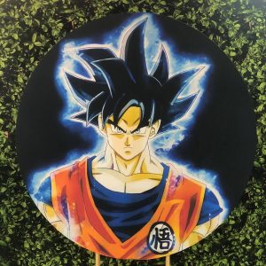 tecido circular dragon ball z